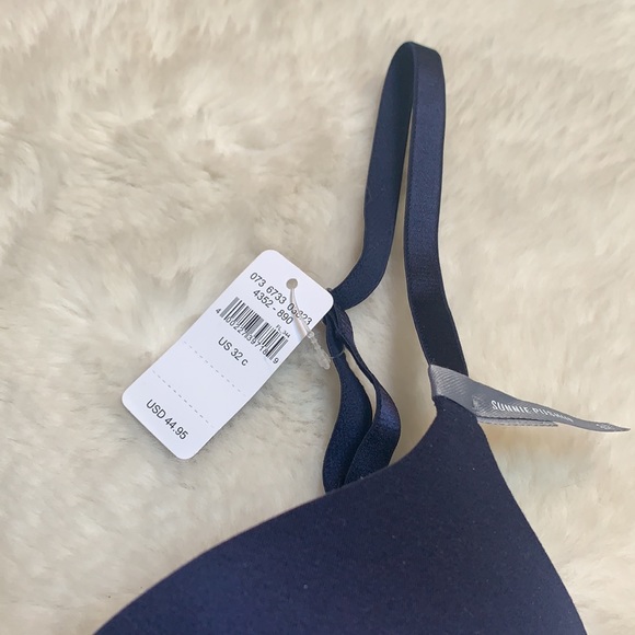 Aerie Navy Sunnie Pushup Bra- 32C - Picture 2 of 4
